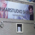 Haarstudio Shiela Almere full color bord