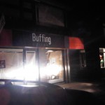 Buffing Optiek Loosdrecht beletterde bord