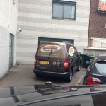 Autobelettering en one-way vision Gooiland computers Bussum