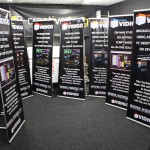 VidiGo L-banners tijdens productie