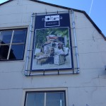 Spandoek met frame
