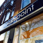 Plexiglas freesletters SushiPoint Rotterdam