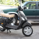 Scooter belettering