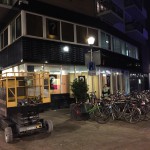Complete pand aankleden hoogglans zwart alvorens doosletter montage Tilburg
