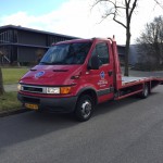 Autobelettering oprijwagen APK Service Veenendaal