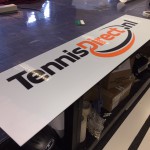 Lichtbakplaat belettering